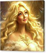 Claria The Guardian Angel Canvas Print