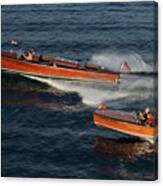 Classic Raceboats Lake Tahoe Canvas Print