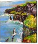 Cliffs Of Moher Panoramic Canvas Print