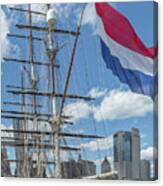 Clipper Ship Amsterdam Canvas Print