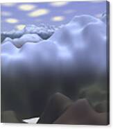Cloud Mountains Canvas Print