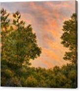 Clouds In The Foothills D Canvas Print
