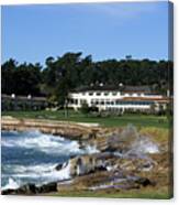 Clubhouse At Pebble Beach Canvas Print