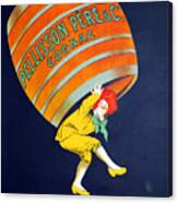 Cognac Pellisson Advertising Poster Canvas Print