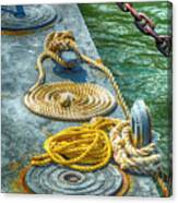 Coiled Rope Canvas Print