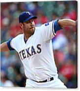 Colby Lewis Canvas Print