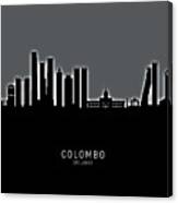 Colombo Sri Lanka Skyline #93 Canvas Print