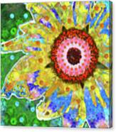 Colorful Flower Art - Wild One - Sharon Cummings Canvas Print