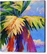 Colorful Palm Canvas Print
