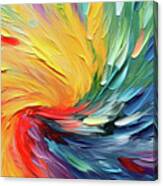 Colorful Swirl Art 3 Canvas Print