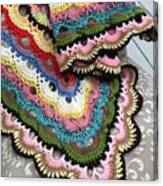 Colorful Virus Shawl Canvas Print