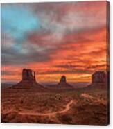 Colors In Monument Canvas Print