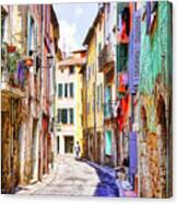 Colors Of Provence, France Canvas Print