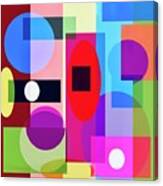Colourful Abstract Canvas Print