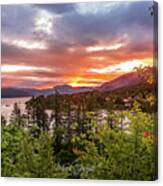Columbia River Sunrise Canvas Print
