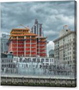 Construction Continues In Dumbo Canvas Print