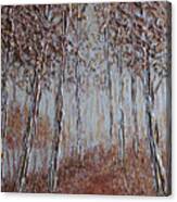 Copper Forest Sold Canvas Print