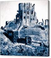 Corfe Castle Canvas Print
