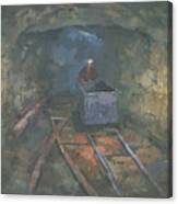 Cornish Miner Canvas Print