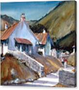 Cornwall Village Canvas Print