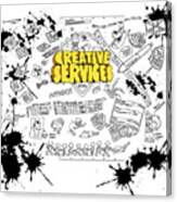 Creative Services Merch Canvas Print