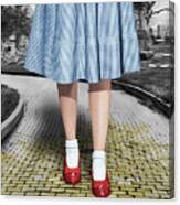 Creepy Dorothy In The Wizard Of Oz 2 Canvas Print
