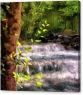 Croatian Waterfall Canvas Print