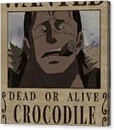 Poster Wanted Crocodile - Affiche One Piece