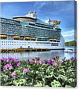 Cruise Ship Paradise Canvas Print