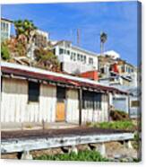 Crystal Cove Cottages Canvas Print