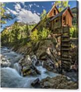 Crystal Mill Colorado Canvas Print