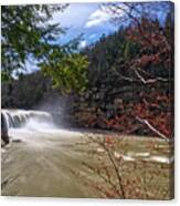 Cumberland Falls Kentucky In Springtime Canvas Print