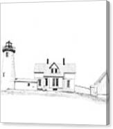 Cuttyhunk Island Lighthouse Canvas Print