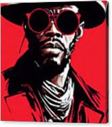 Django  Django  Unchained  Jamie  Fox  Portrait  Profile  Cowboy  B99ee2a6  F645eb  645fb9  Ac5645 Canvas Print