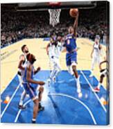 Dallas Mavericks V New York Knicks Canvas Print