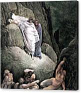 Poster Gustave Dore Engrenando Ilustração Dante Inferno