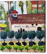 Danza Del Sol Winery Canvas Print