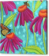 Darling Wildflowers Canvas Print