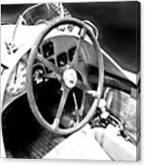 Dashboard Of A 1939 Auto Union Grand-prix Rennwagen Typ 3 Monoposto Race Car Canvas Print