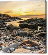 Dawn On The Acadia Coast 2 Canvas Print