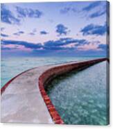 Dawn Over Water Trail - Dry Tortugas National Park Canvas Print