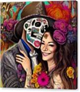 Day Of The Dead Reunion Ii Canvas Print