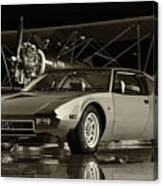 De Tomaso Pantera From 1971 - A True Sports Car Canvas Print