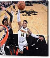 De'aaron Fox And Gary Harris Canvas Print