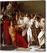 Death Of Caesar, March 15, 44 Bc Canvas Print