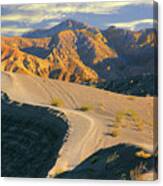 Death Valley At Sunset Canvas Print