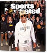 Deion Sanders 2023 Sportsperson Of The Year Sports Illustrated Cover Canvas Print