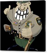 Deputy Sheriff Canvas Print