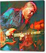 Derek Trucks Plays The Blues Canvas Print