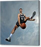 Derrick White Canvas Print